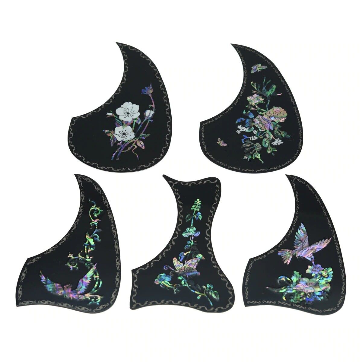 Acoustic Guitar Aluminium Pickguard with Abalone Fit Epiphone,Maton,Martin,Cort