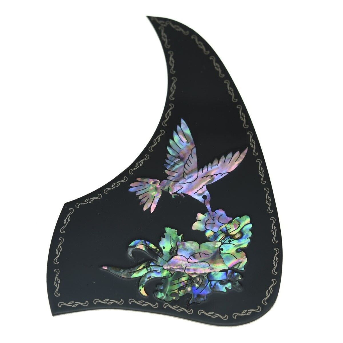 Acoustic Guitar Aluminium Pickguard with Abalone Fit Epiphone,Maton,Martin,Cort