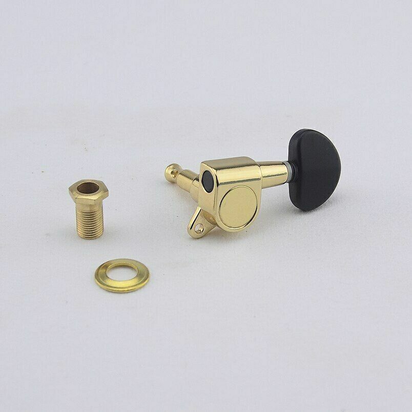Gold 3R3L Tuning Pegs Machine Heads Fit Washburn,Takamine,Collings,Epiphone,Cort