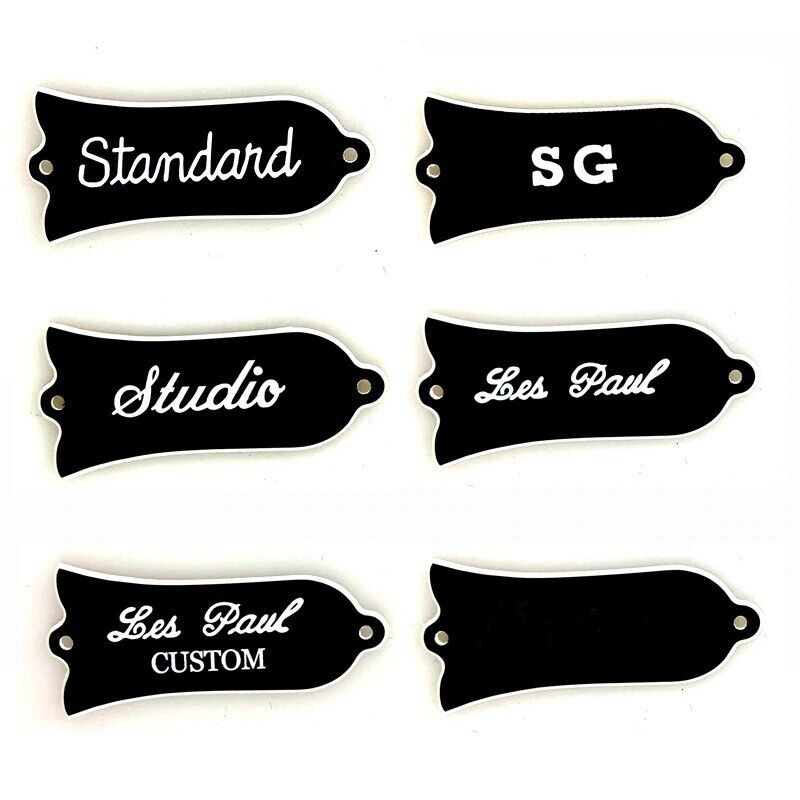 1 Piece Two Holes Guitar Truss Rod Cover Plate Fit Gibson Les Paul/SG/Studio