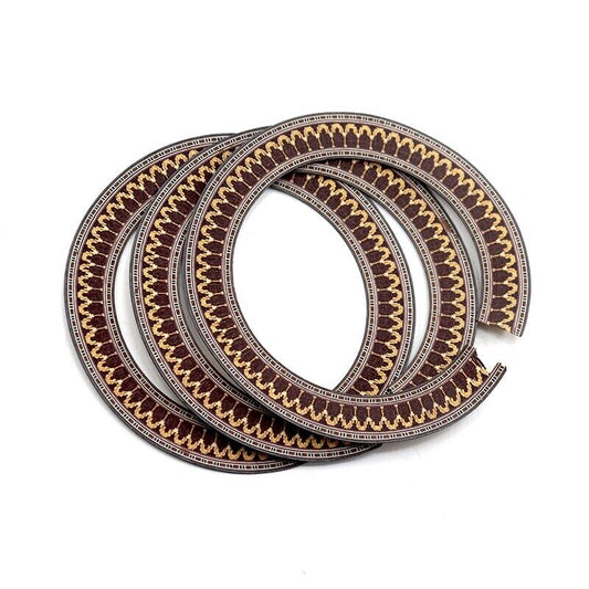 3pcs Wood Classical Guitar Sound Hole Rosette Fit Stagg,Takamine,Ibanez,Lucero