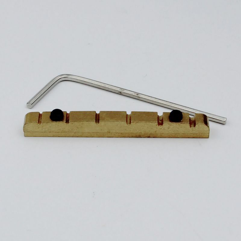 Guitar 43MM Adjustable Slotted Brass Nut Fit Fender Stratocaser ST