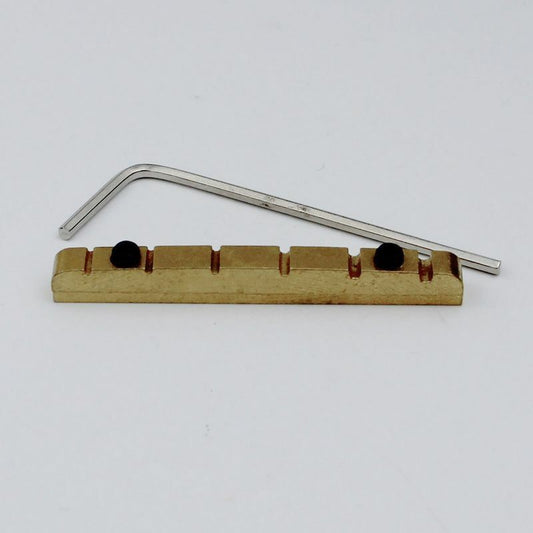 Guitar 43MM Adjustable Slotted Brass Nut Fit Fender Stratocaser ST
