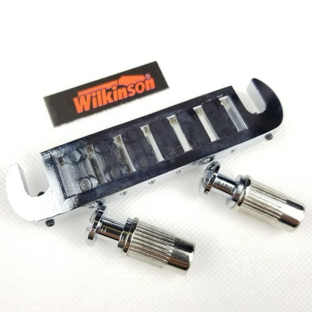 Wilkinson Chrome Wraparound Bridge Fit Epiphone,Gibson,Ibanez,Greco,Burny,ESP