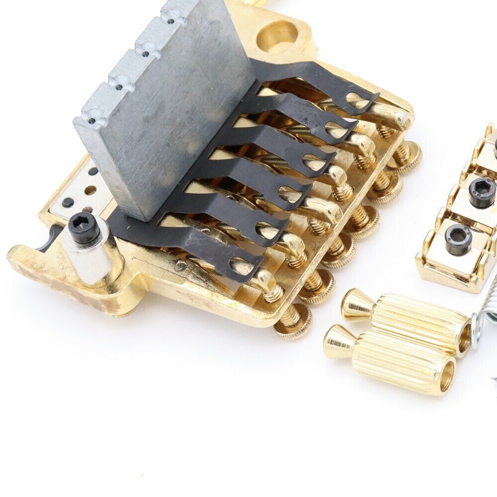 Gold Guitar Double Locking Tremolo System Fit Ibanez,Schecter,Jackson,Cort,Dean