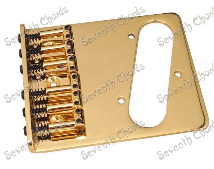 Tele Toploader Bridge Gold Top Loader Guitar Fixed Vintage Bridge Fit Fender Telecaster Tele ...