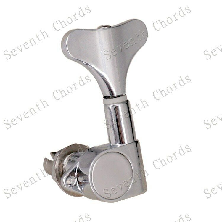 2L+3R Chrome Bass Machine Heads Tuners Fit Ibanez,Cort,ESP LTD,Tobias,Rogue