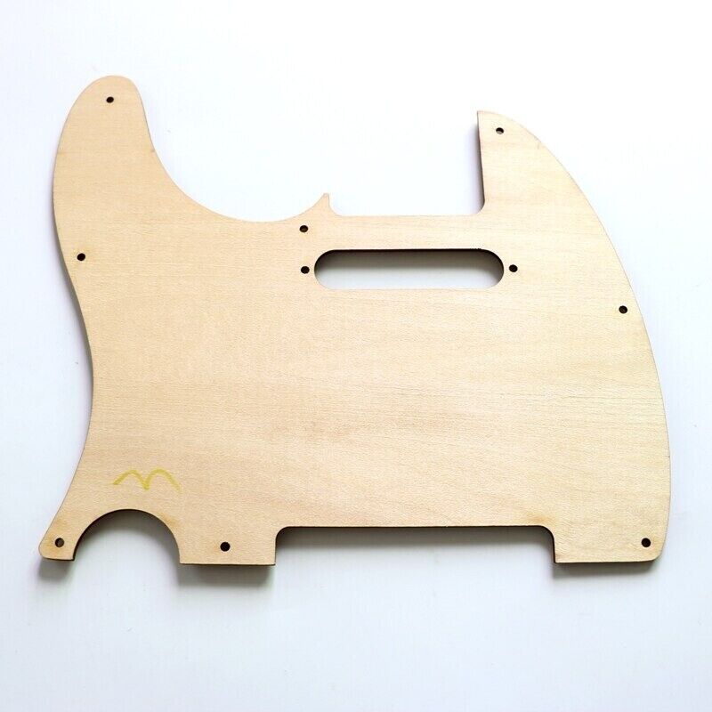 Carved TL Guitar Maple Wood Pickguard Plate Fit Telecaster