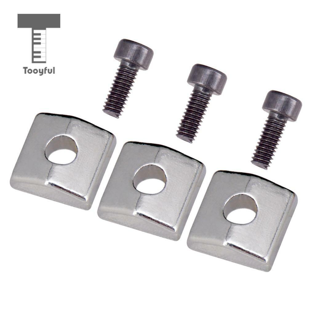 3Pcs Guitar Locking Nut Clamp Screws Fit Jackson,Ibanez,Charve,Kramer,Dean,ESP