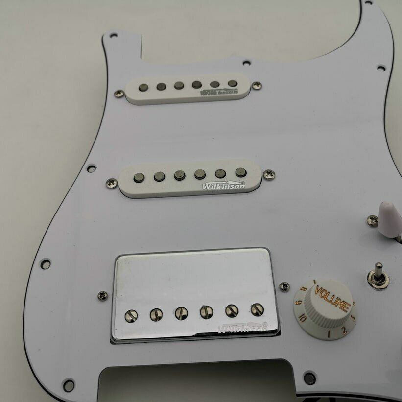 Wilkinson Alnico HSS Loaded Prewired Pickguard Fit Fender ST Strat