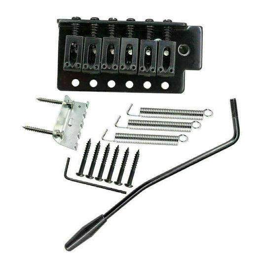 Black Left Handed Bridge Tremolo System Fit Fender Strat ST