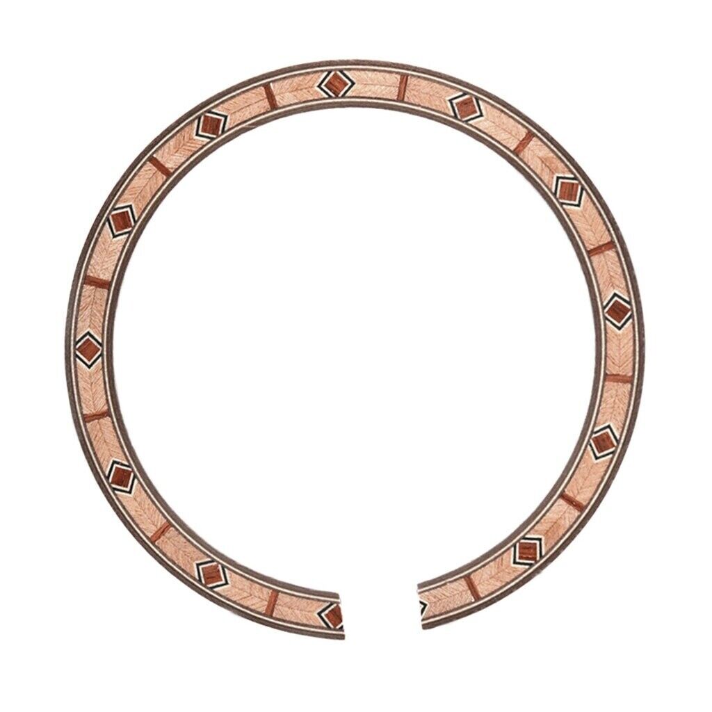 Acoustic Guitar Satinwood Soundhole Rosette Inlay