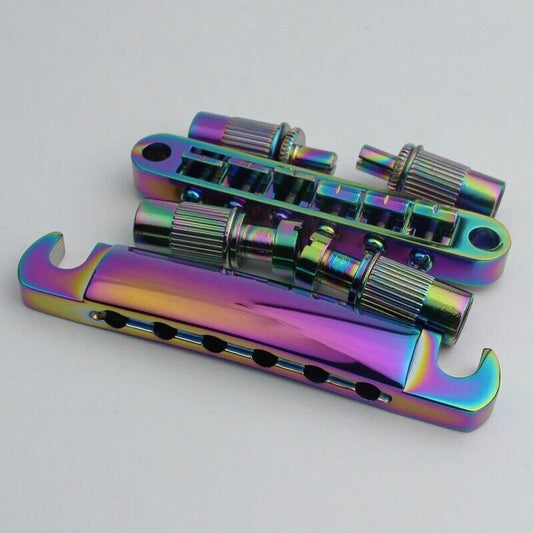 Rainbow Guitar Tune-O-Matic Bridge Tailpiece Fit Epiphone,Ibanez,Washburn,Cort