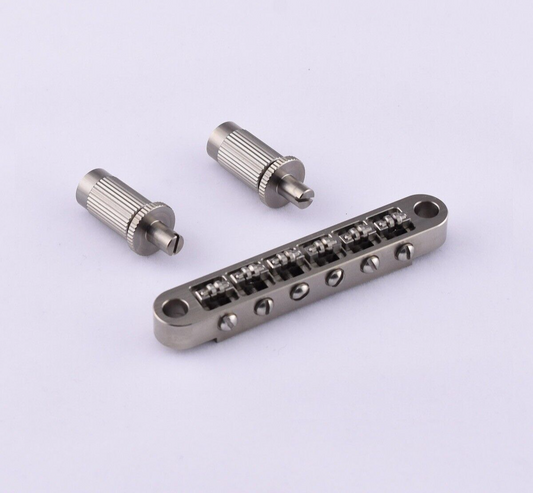 Roller Guitar Titanium Tune O Matic Bridge Fit Burny,Greco,Epiphone,Ibanez,ESP