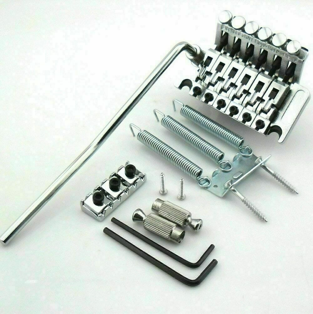 1 Set Licensed Floyd Rose Tremolo Bridge Fit Schecter,Kramer,ESP LTD,Dean,Ibanez