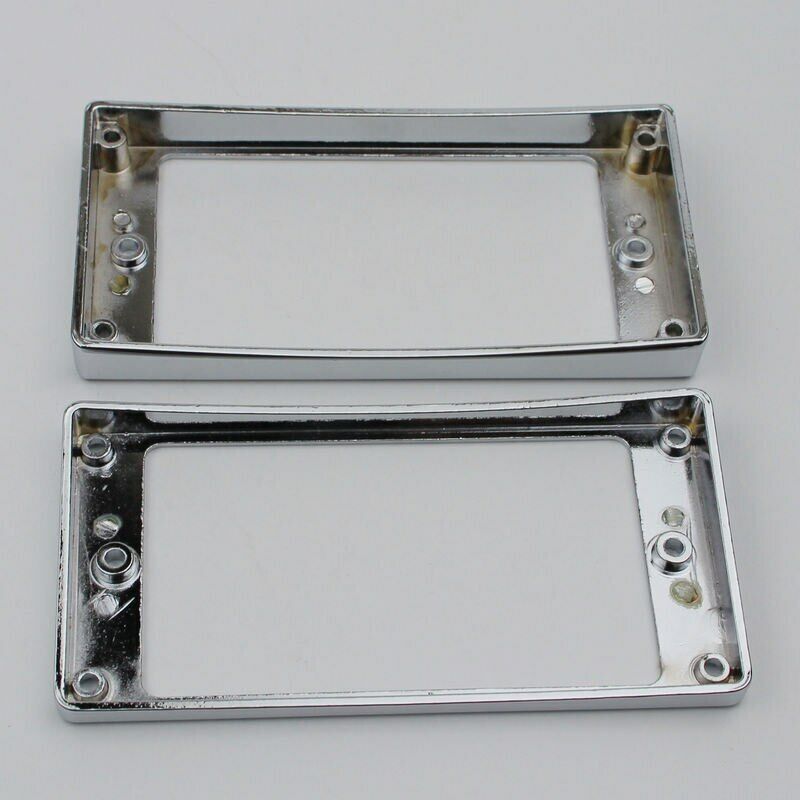 1 Set Guitar Humbucker Pickups Curved Rings Fit Epiphone,Gibson Les Paul LP