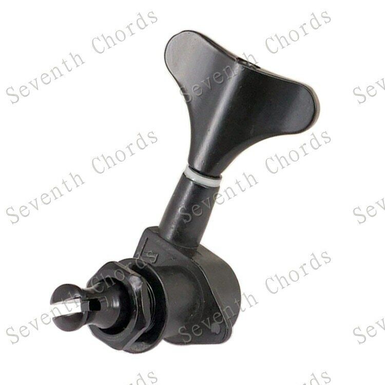 3+3 Black Bass Tuners Machine Heads Fit Carvin,Washburn,Schecter,Ibanez,ESP LTD