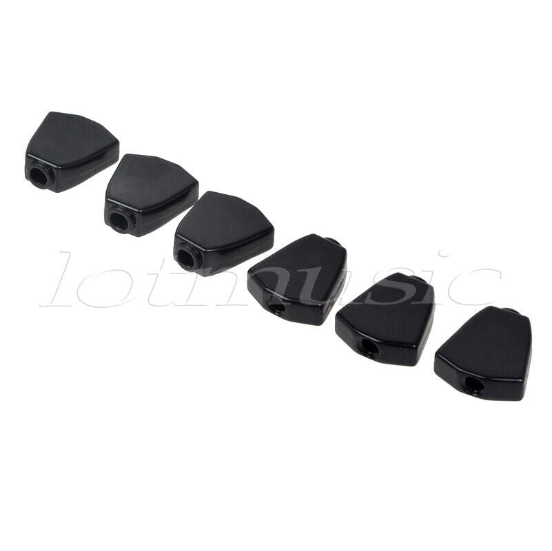 Black Guitar Tuning Pegs Tulip Buttons Knobs Fit Greco,Edwards,Gibson,Epiphone