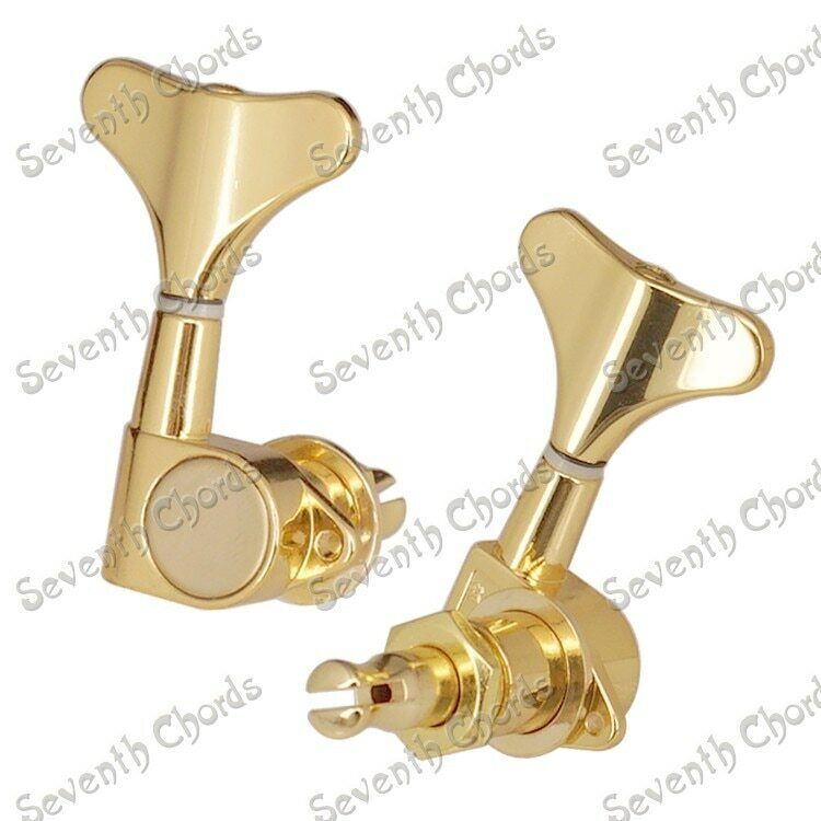 Gold Bass 3L+2R Tuning Heads Tuners Fit Ibanez,Peavey,Carvin,ESP LTD,Washburn