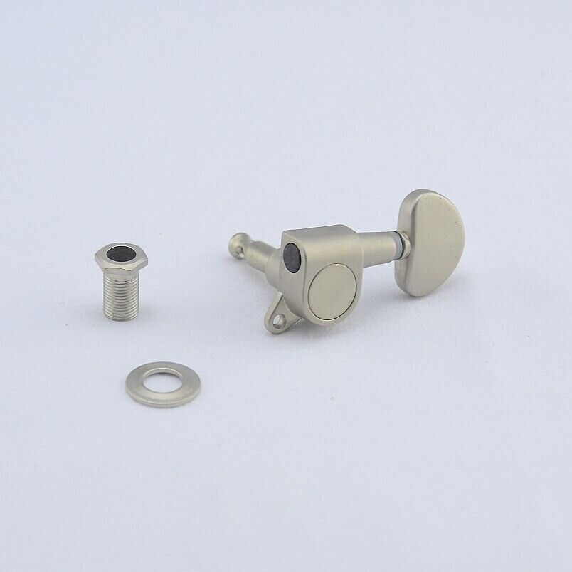 Nickel Satin Finish Guitar 3R3L Tuners Pegs Fit Takamine,Jasmine,Epiphone,Ibanez