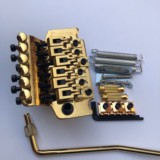 Gold Ibanez Licensed Floyd Rose Bridge Tremolo System
