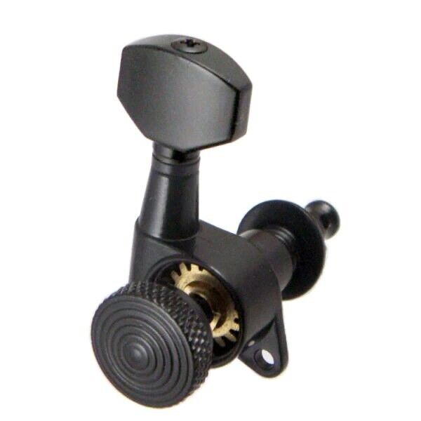 6R Guitar Black Tuners Tuning Pegs Machines Fit Tanglewood,Reverend,Schecter,ESP