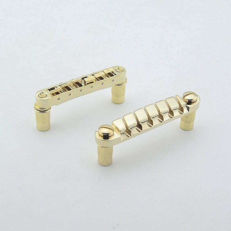 Ibanez QuickChange III Tailpiece Bridge Set in Gold Fit Ibanez AM,ARTCORE,AX