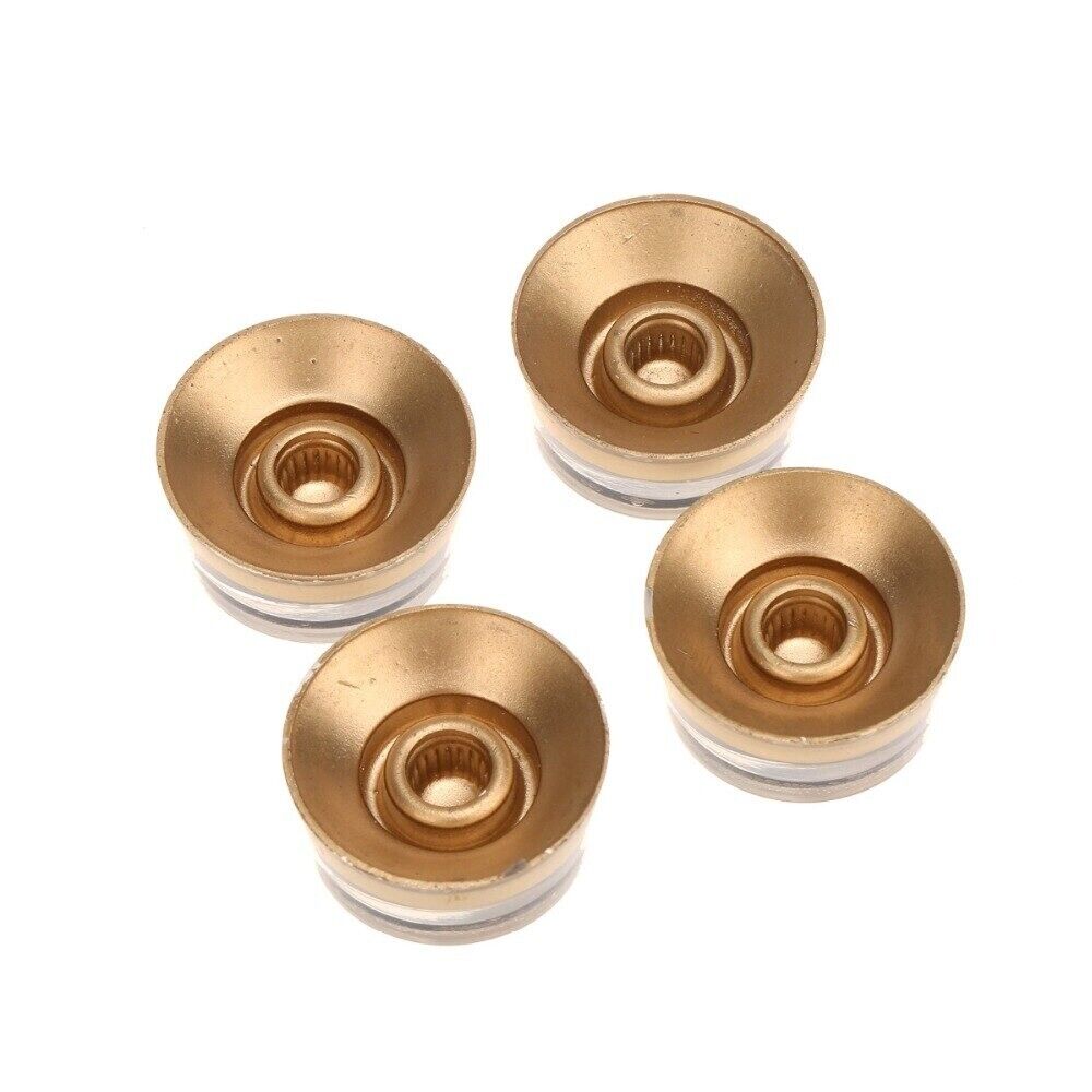 Gold Guitar Abalone Top Speed Knobs Set Fit Epiphone Les Paul / SG / DOT ES