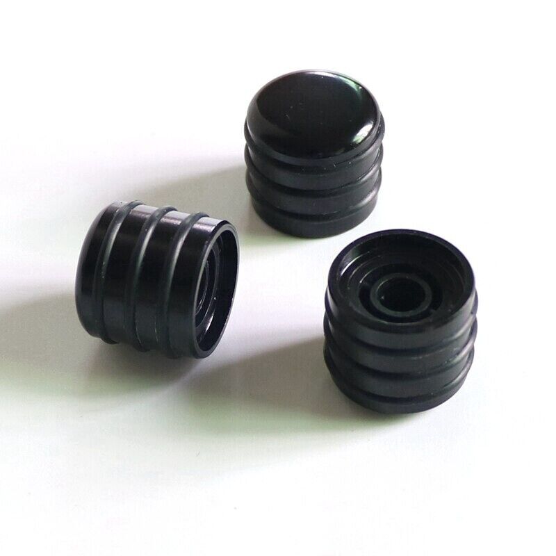 3 Piece Black Bass and Guitar Control Knobs Fit Ibanez,Lakland,Spector,Peavey