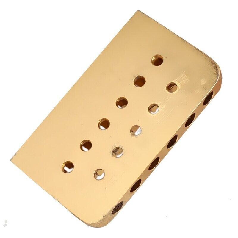 Gold Hardtail Fixed Guitar Bridge Fit Fender,Schecter,Ibanez,Suhr,Godin,G&L,ESP