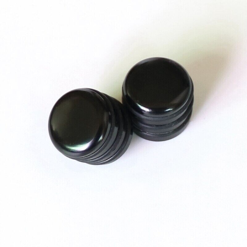 3 Piece Black Bass and Guitar Control Knobs Fit Ibanez,Lakland,Spector,Peavey