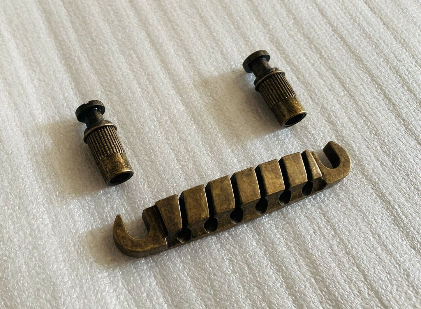 Antique Gold Ibanez Guitar QuickChange III Tailpiece Fit Ibanez AGS,ART,AX,AM,AS