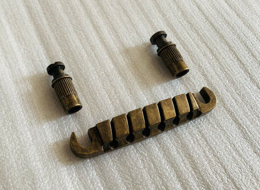Antique Gold Ibanez Guitar QuickChange III Tailpiece Fit Ibanez AGS,ART,AX,AM,AS
