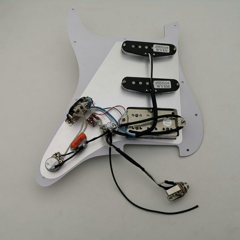Wilkinson Alnico HSS Loaded Prewired Pickguard Fit Fender ST Strat