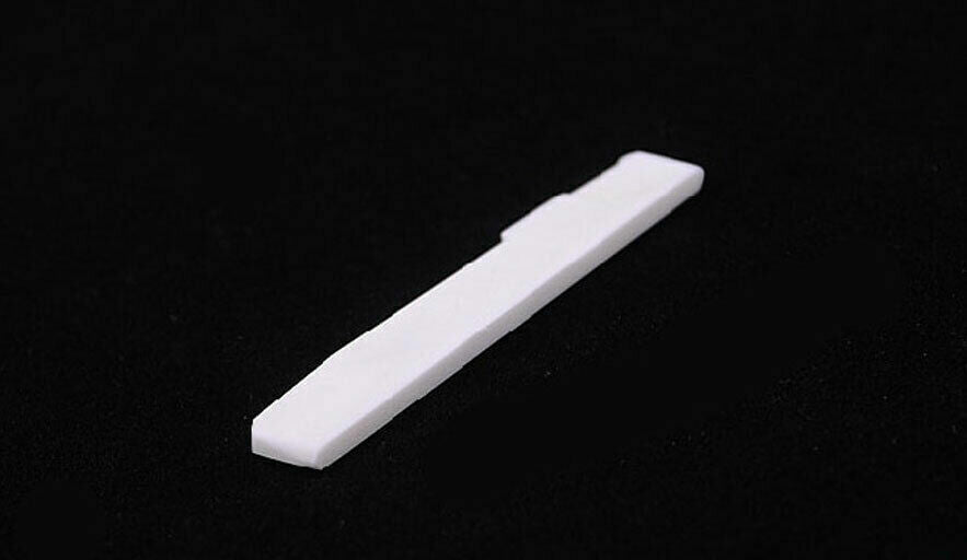 Slotted Bone Acoustic Guitar Saddle 75mm Fit Blueridge,Samick,Jasmine,Epiphone