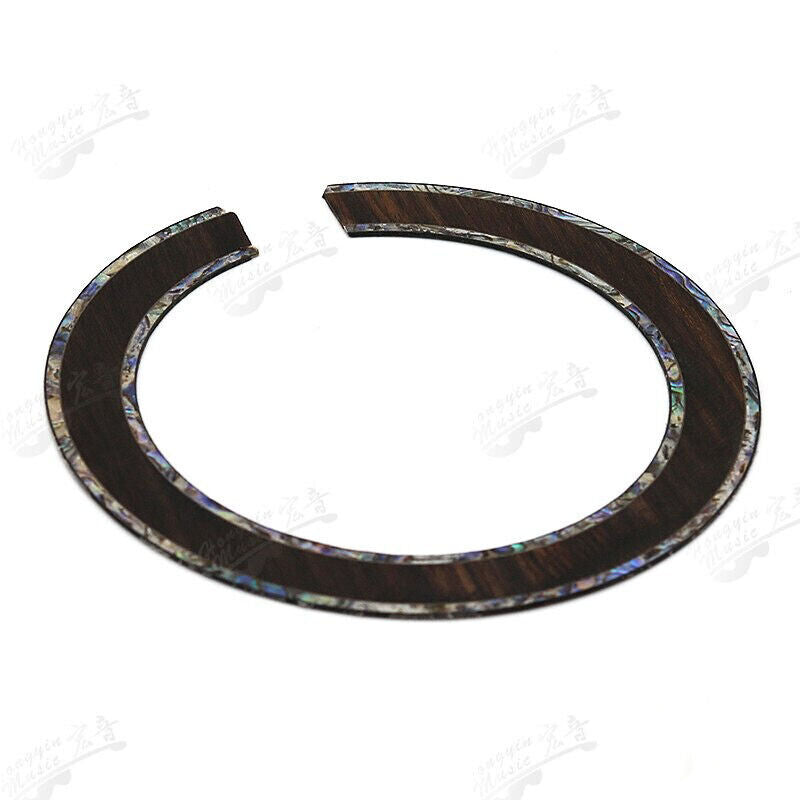 3 Piece Rosewood Classical Guitar Soundhole Rosette Inlay with Abalone