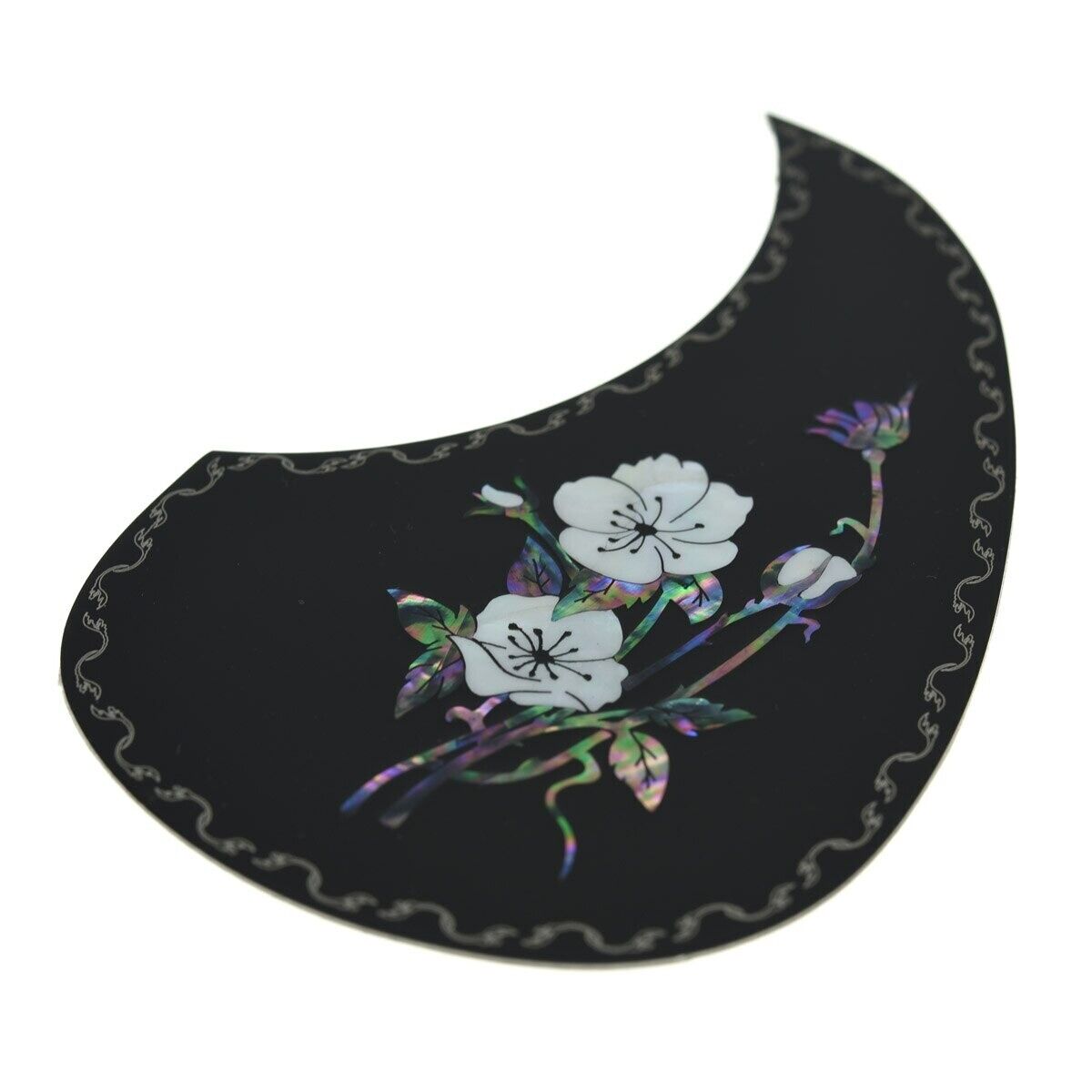Acoustic Guitar Aluminium Pickguard with Abalone Fit Epiphone,Maton,Martin,Cort