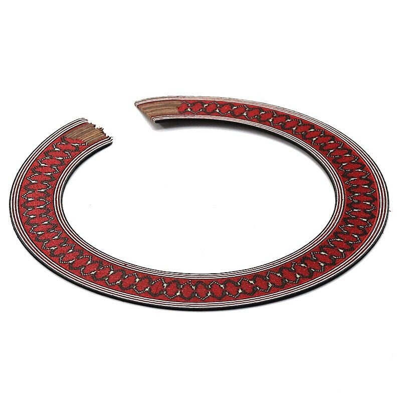 3 Piece Classical Guitar Sound Hole Inlay Rosette Set