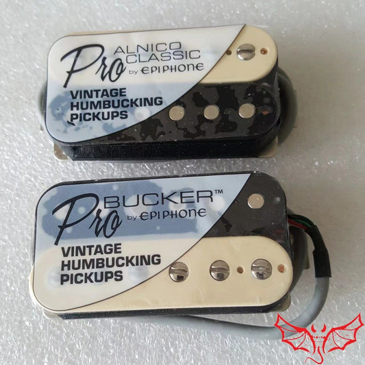 Epiphone ProBucker Alnico Classic Pickups w Wiring Fit Epiphone Les Paul SG LP