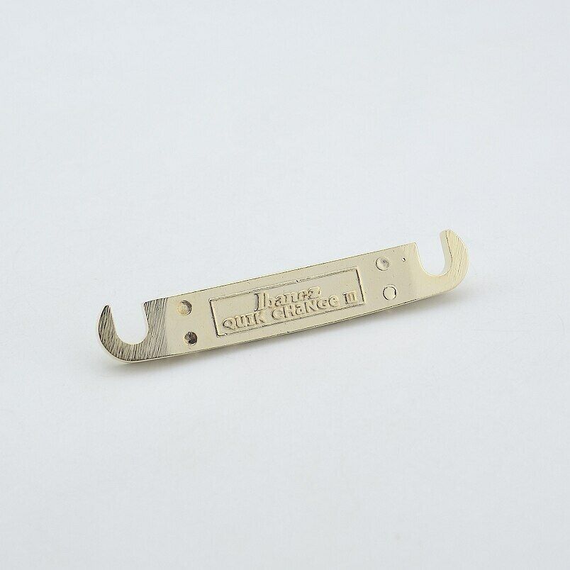 Ibanez QuickChange III Tailpiece Bridge Set in Gold Fit Ibanez AM,ARTCORE,AX