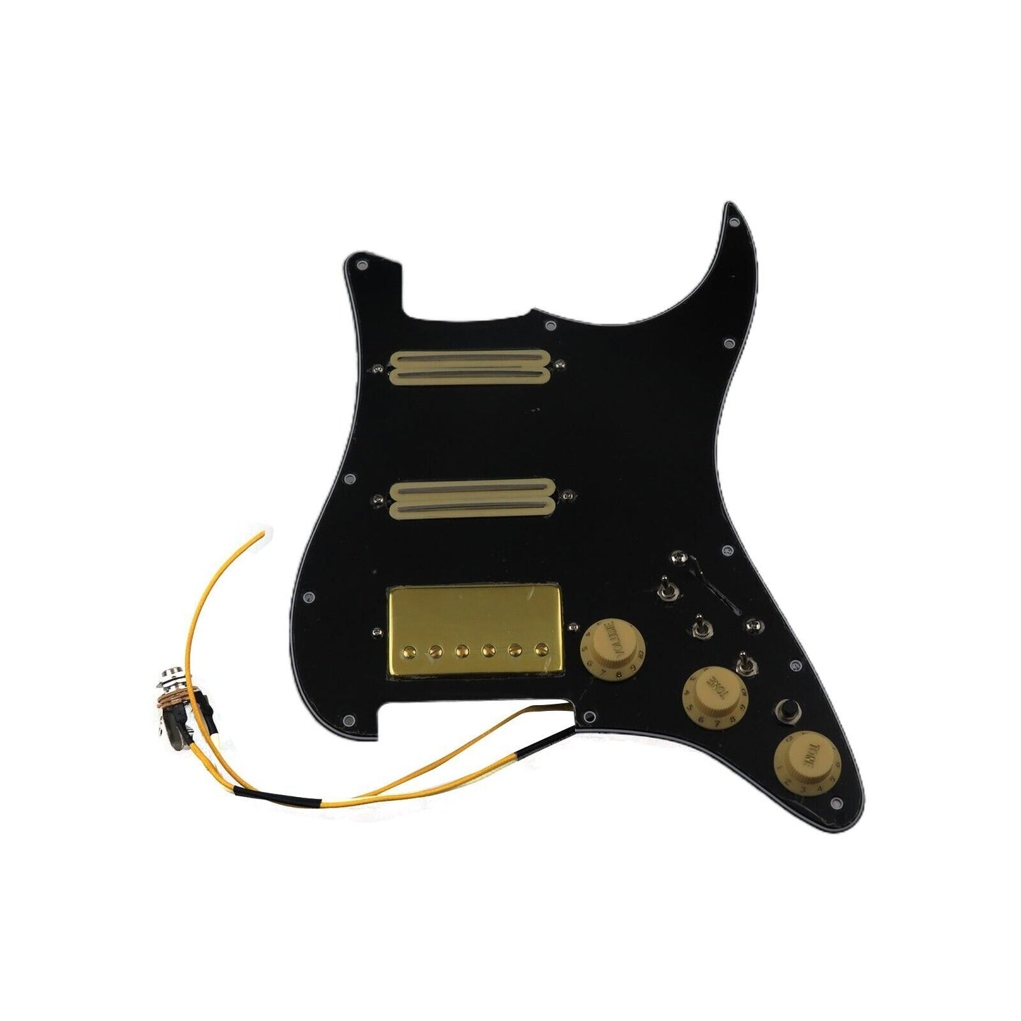 SSH Guitar Multifunction Loaded Prewired Pickguard HSS Fit Strat ST