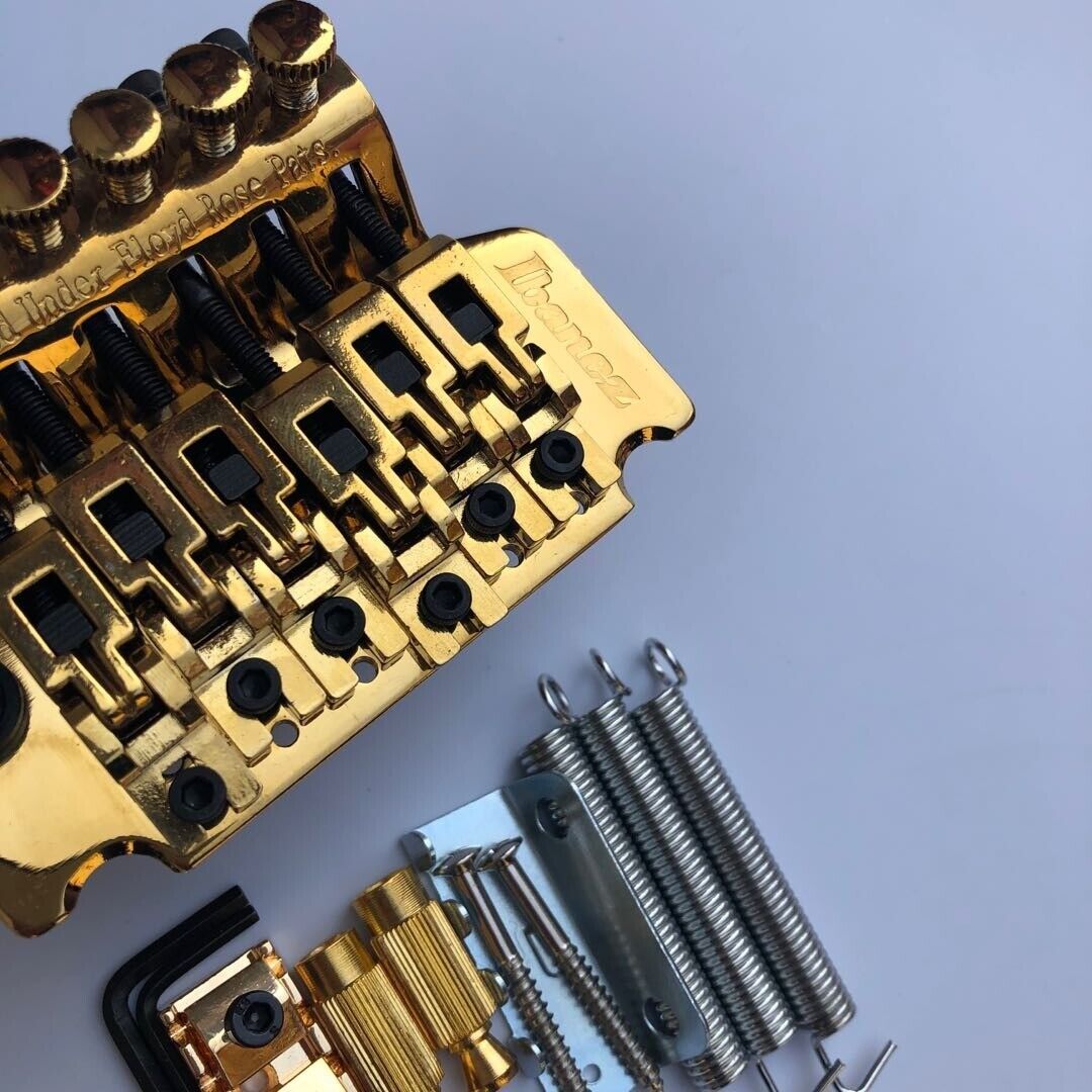 Gold Ibanez Licensed Floyd Rose Bridge Tremolo System