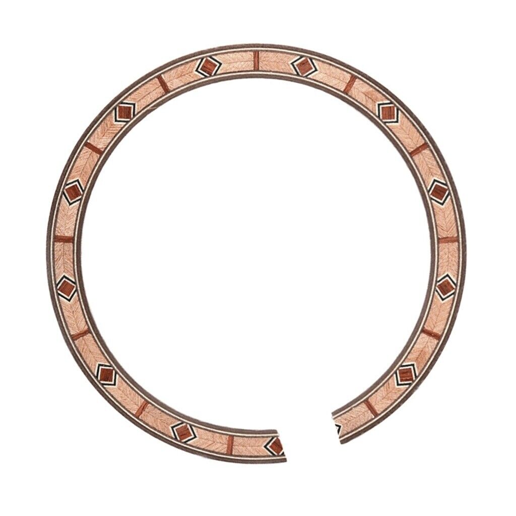 Acoustic Guitar Satinwood Soundhole Rosette Inlay