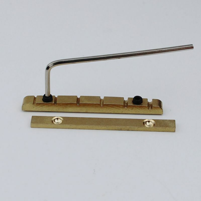 Guitar 43MM Adjustable Slotted Brass Nut Fit Fender Stratocaser ST