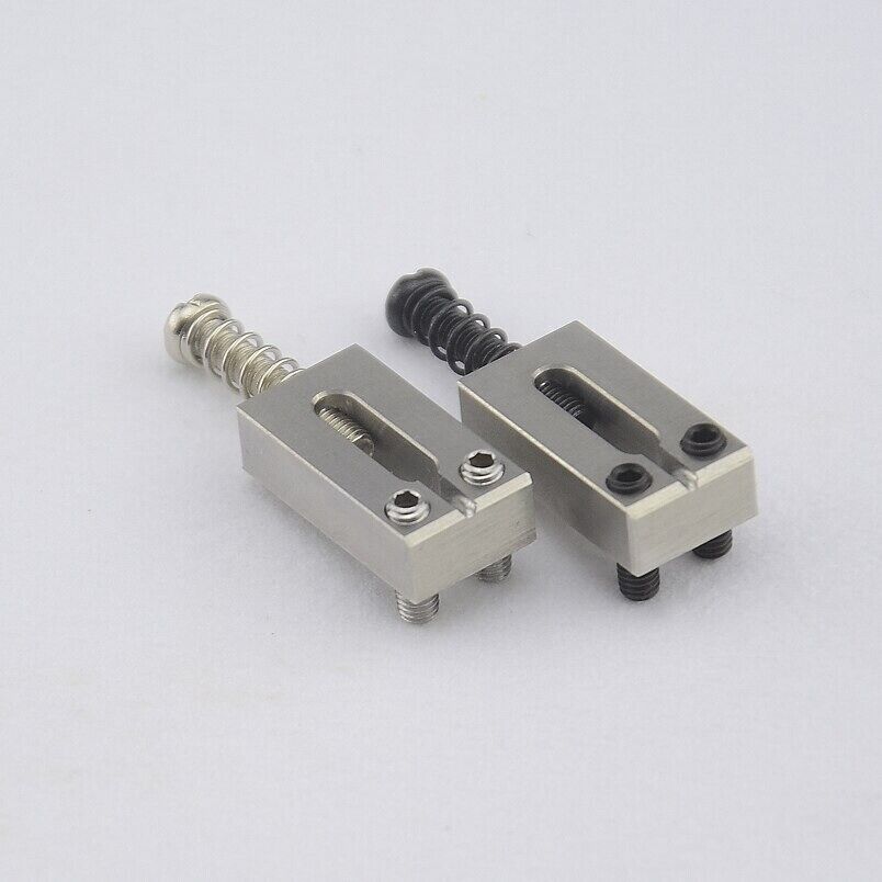 6pcs Guitar 10.5/10.8MM Steel Bridge Saddles Fit Fender Stratocaster/Telecaster