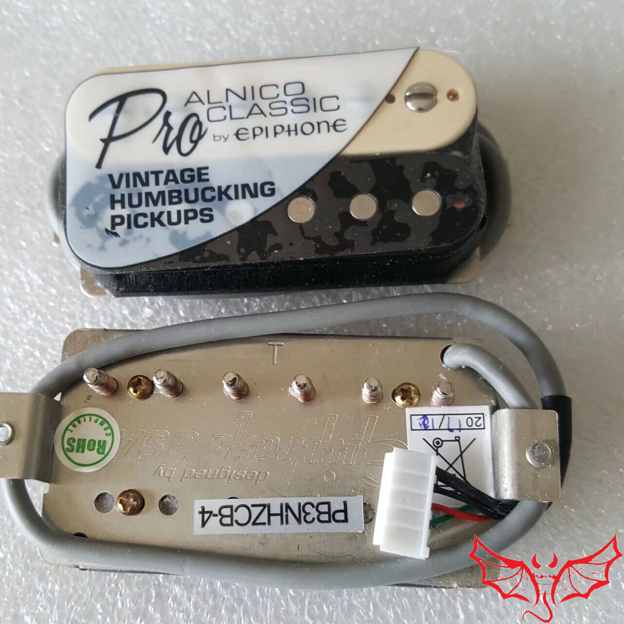 Epiphone ProBucker Alnico Classic Pickups w Wiring Fit Epiphone Les Paul SG LP