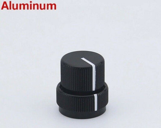 1pcs Bass and Guitar Dual Center Aluminum Control Knob