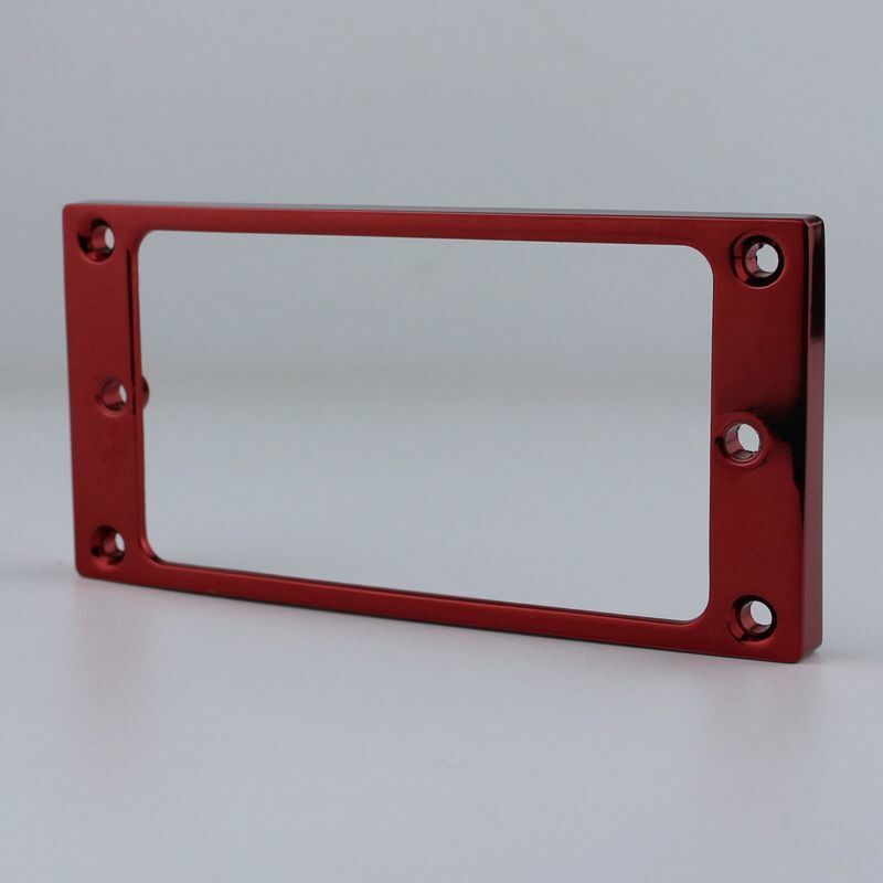 Metal Guitar Flat Pickups Rings in Red Fit Fit Ibanez/Washburn/Epiphone/ESP LTD