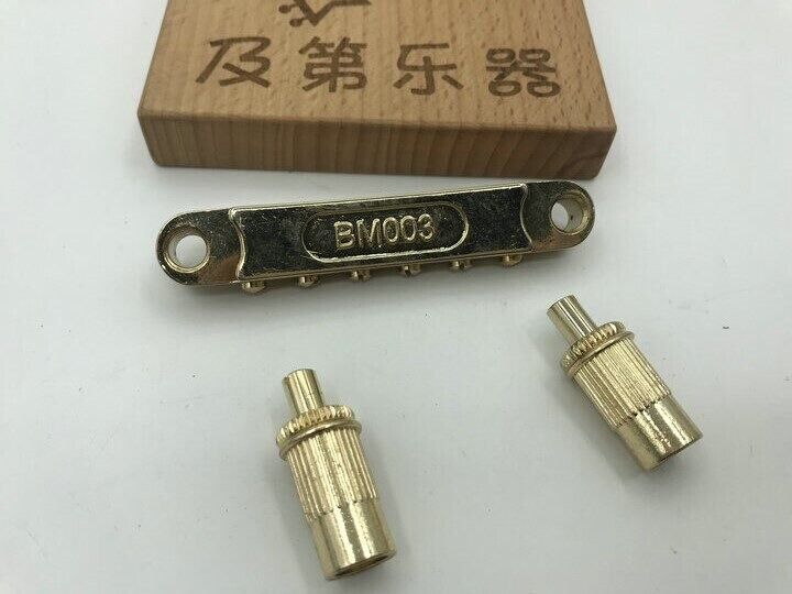Gold Ibanez QUICKCHANGE III Tailpiece with Roller Bridge Fit AGS/Artcore/AM/AGS