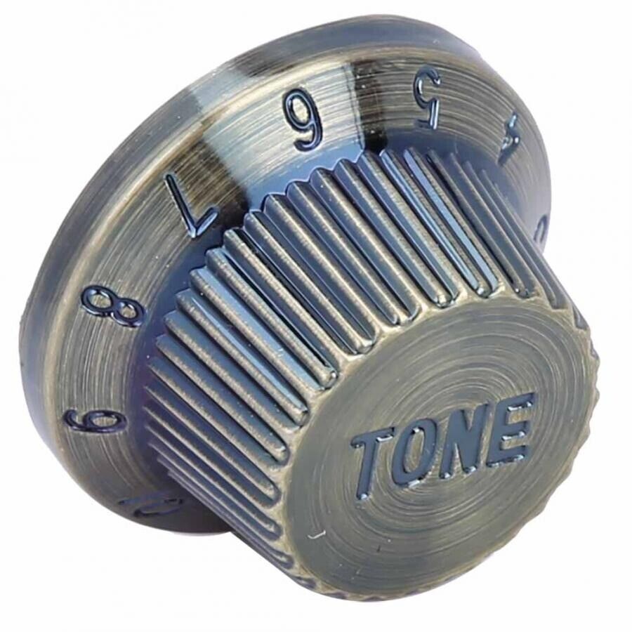 3Pcs Bronze Tone and Volume Guitar Knobs Fit Strat ST